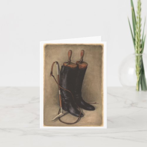 Hunting Boots  Whip Card