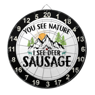 Hunting Buck Standing Dart Board 5