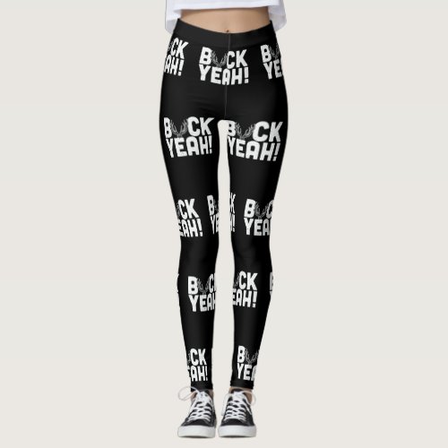 Hunting Buck Yeah Leggings