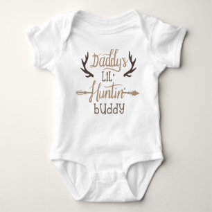 Hunting buddy baby bodysuit