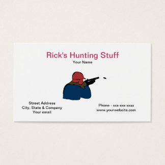 hunting business card template free download hunting business card template free download
