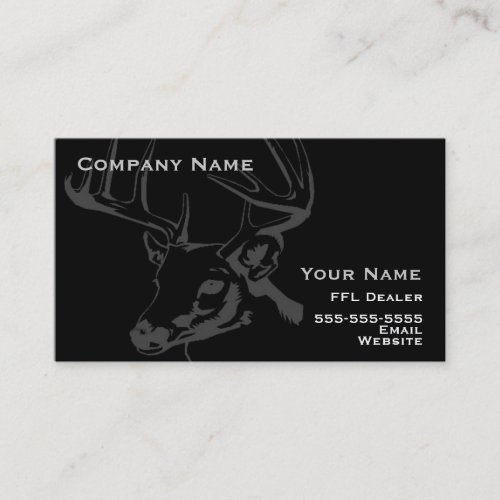 Hunting  business card