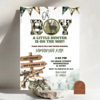 Hunting Camo Boy Baby Shower