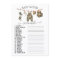 Hunting Camo Clothesline Baby Word Scramble