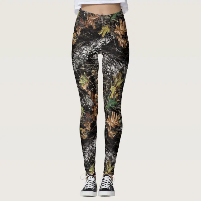 Hunting Camo Rustic Leggings Zazzle