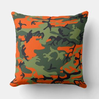 Hunting Camo Throw Pillow