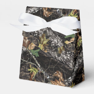 Hunting Camo Wedding Favors Tent Boxes