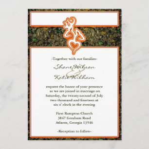 Hunting Camo Wedding Invitation