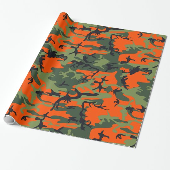 Hunting Camo Wrapping Paper