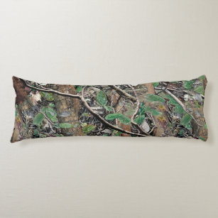 Hunting Camouflage Pattern 4 Body Pillow