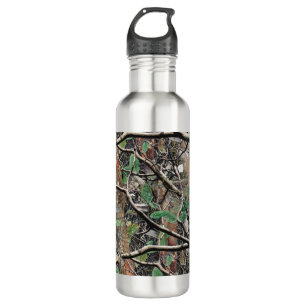 Hunting Camouflage Pattern 4 Stainless Steel Water Bottle