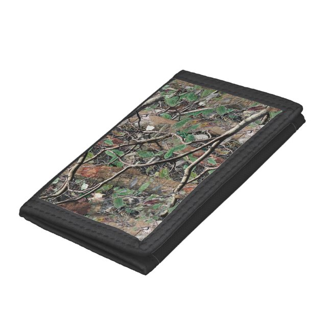Hunting Camouflage Pattern 4 Trifold Wallet (Bottom)