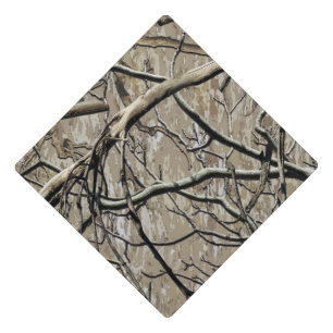 Hunting Camouflage Pattern 5 Graduation Cap Topper