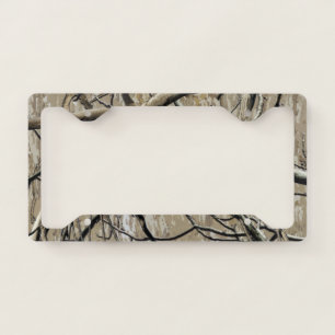 Hunting Camouflage Pattern 5 License Plate Frame