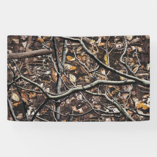 Hunting Camouflage Pattern 6 Banner (Horizontal)