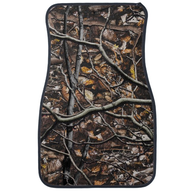 Hunting Camouflage Pattern 6 Car Floor Mat (Front)