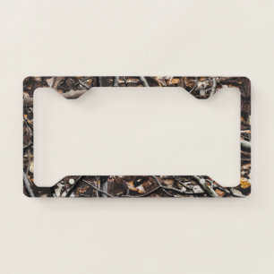 Hunting Camouflage Pattern 6 License Plate Frame