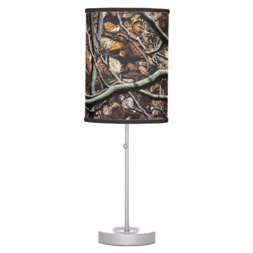 Hunting Camouflage Pattern 6 Table Lamp