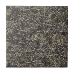 Hunting Camouflage Pattern 7 Ceramic Tile