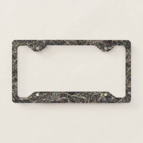 Hunting Camouflage Pattern 7 License Plate Frame