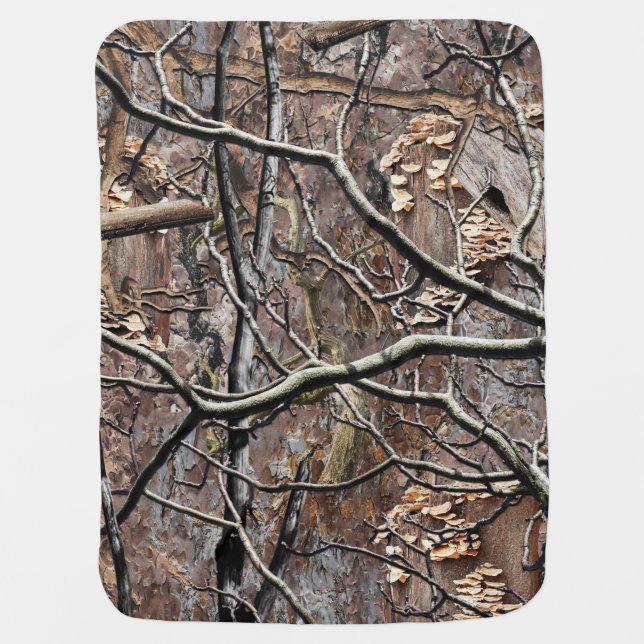 Hunting Camouflage Pattern 8 Baby Blanket (Front)
