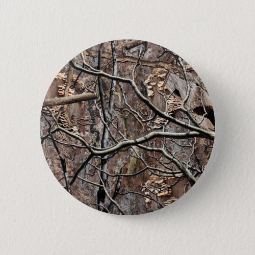 Hunting Camouflage Pattern 8 Button