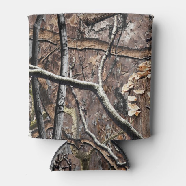 Hunting Camouflage Pattern 8 Can Cooler (Front)