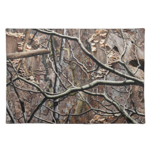 Hunting Camouflage Pattern 8 Cloth Placemat