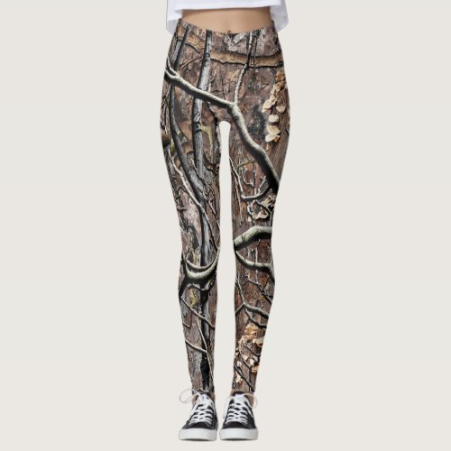 Hunting Camouflage Pattern 8 Leggings