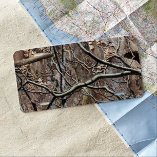 Hunting Camouflage Pattern 8 License Plate