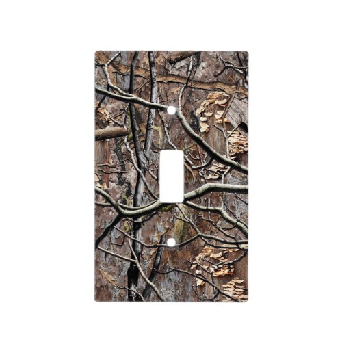 Hunting Camouflage Pattern 8 Light Switch Cover