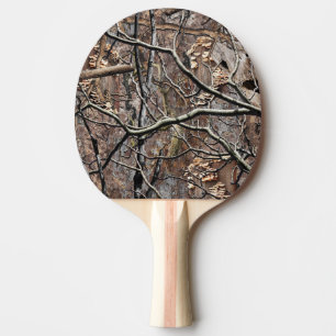 Hunting Camouflage Pattern 8 Ping Pong Paddle