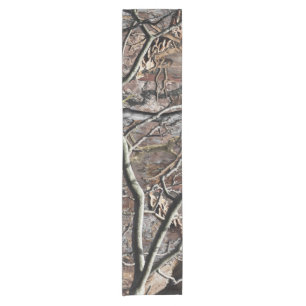 Hunting Camouflage Pattern 8 Short Table Runner