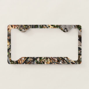 Hunting Camouflage Pattern 9 License Plate Frame