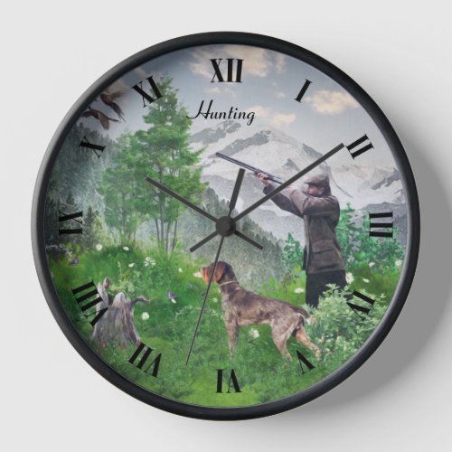 Hunting  clock