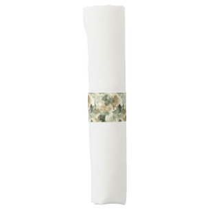 Hunting Clothesline Camo Boy Baby Shower Napkin Bands