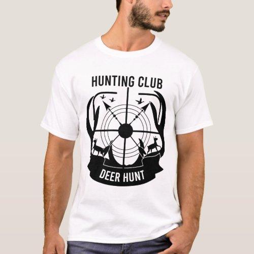 Hunting Club Deer Hunt T_Shirt
