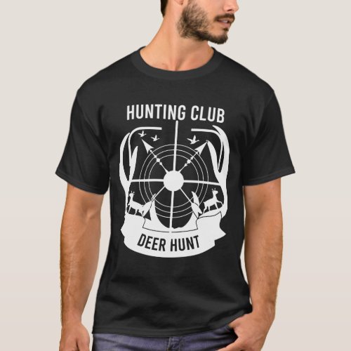 Hunting Club Deer Hunt T_Shirt