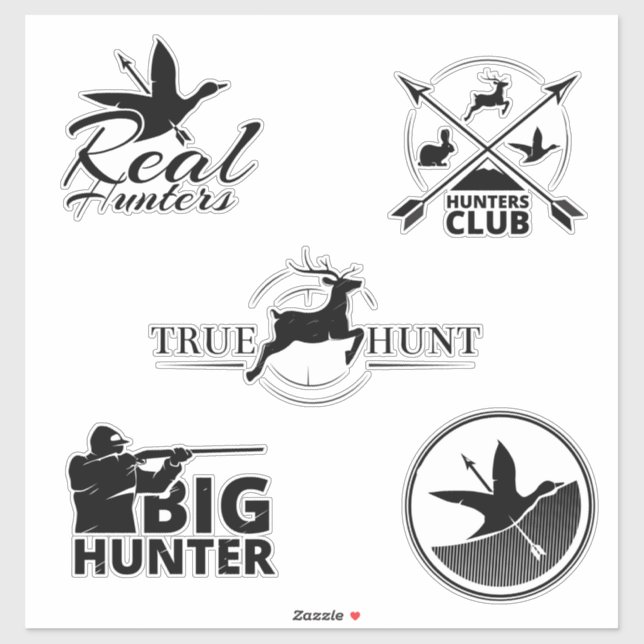 Hunting Club Sticker (Sheet)