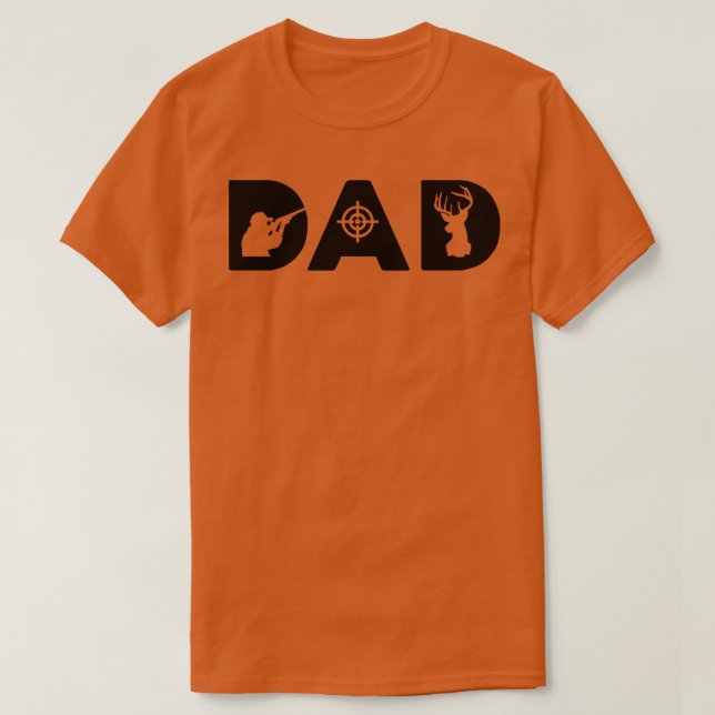 hunting dad fathers day T-Shirt (Design Front)