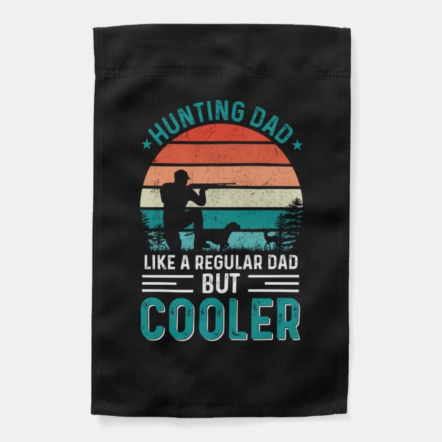 Hunting Dad Garden Flag (Front)