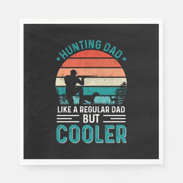 Hunting Dad Napkins (Front)