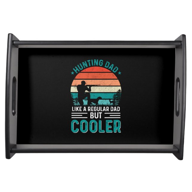 Hunting Dad Serving Tray (Front)