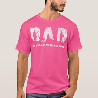 Hunting Dad The Man The Myth The Legend Father'S D T-Shirt