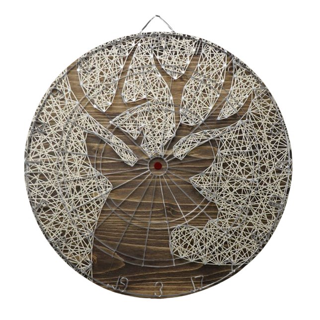 Hunting Deer Dart Board (Front)