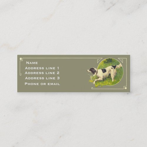 Hunting Dog Business Card