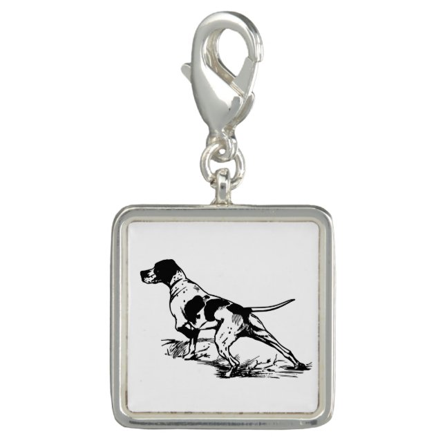 Hunting Dog Charm (Front)