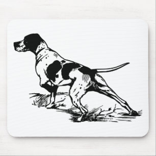 Hunting Dog Mouse Pad