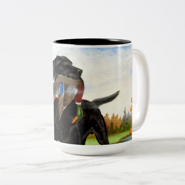 Hunting Dog Mug (Front Right)