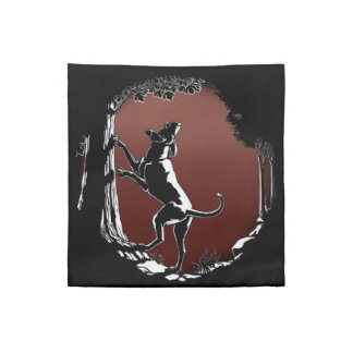 Hunting Dog Napkins Personalized Hound Dog Napkins